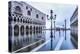 Venice, Veneto, Italy. High Water on San Marco Square and Palazzo Ducale on the Left.-ClickAlps-Premier Image Canvas