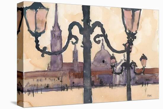 Venice Watercolors XII-Samuel Dixon-Stretched Canvas