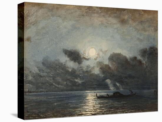 Venise, clair de lune-Félix Ziem-Premier Image Canvas