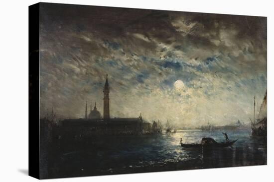 Venise et le Campanile au clair de lune-Félix Ziem-Premier Image Canvas
