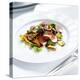 Venison Fillet with Sprout Leaves and Chanterelle Mushrooms-Stefan Braun-Premier Image Canvas