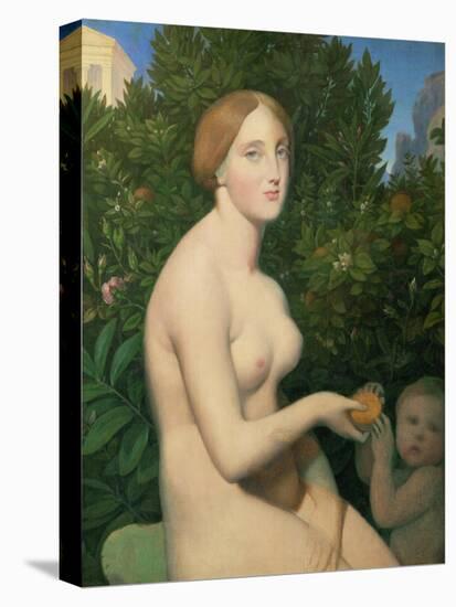 Venus a Paphos, 1852 / 1853-Jean Auguste Dominique Ingres-Premier Image Canvas