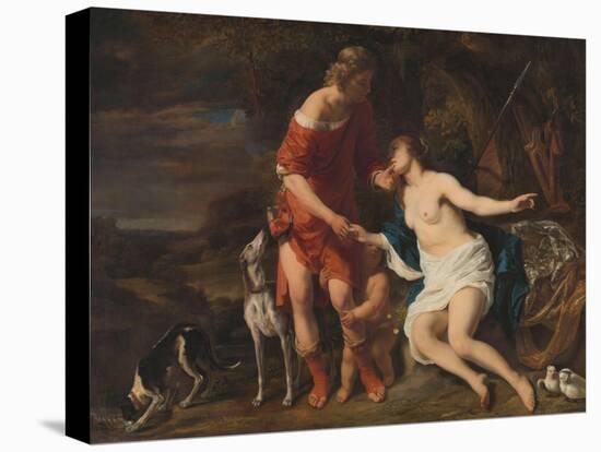 Venus and Adonis, 1657-60-Ferdinand Bol-Premier Image Canvas