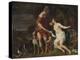Venus and Adonis-Ferdinand Bol-Stretched Canvas