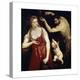 Venus and Mars with Cupid, 1550S-Paris Bordone-Premier Image Canvas