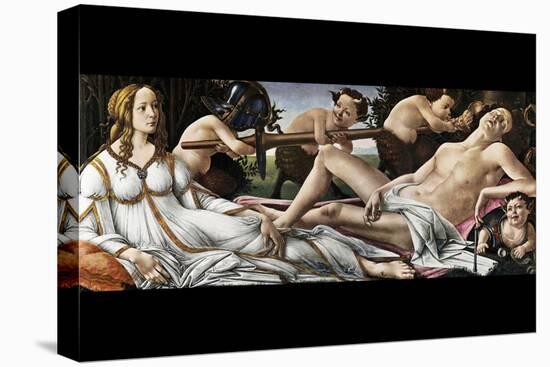 Venus and Mars-Sandro Botticelli-Stretched Canvas