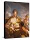 Venus, Cupid and a Faun-Giovanni Antonio Pellegrini-Premier Image Canvas