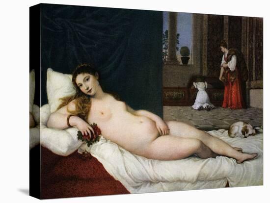 Venus of Urbino, C1538-Titian (Tiziano Vecelli)-Premier Image Canvas