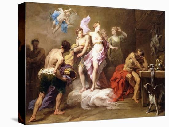 Venus Ordering Arms from Vulcan for Aeneas-Jean Restout-Premier Image Canvas
