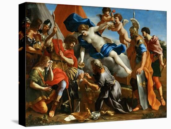 Venus Pouring a Balm on the Wound of Aeneas-Giovanni Francesco Romanelli-Premier Image Canvas