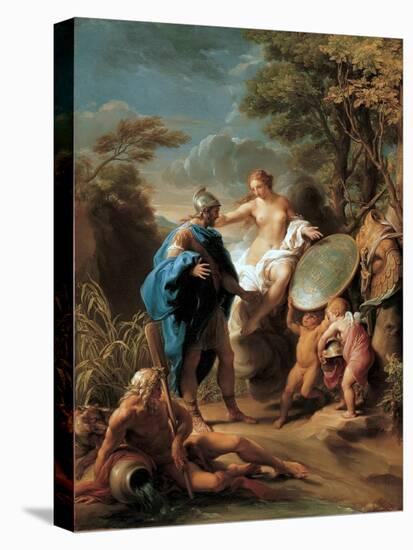 Venus Presenting Aeneas with Armour Forged by Vulcan, 1748 (Oil on Canvas)-Pompeo Girolamo Batoni-Premier Image Canvas