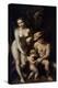 Venus with Mercury and Cupid ('The School of Love), C1525-Correggio-Premier Image Canvas