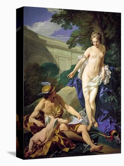 Venus with Mercury and Cupid-Louis Michel Van Loo-Premier Image Canvas