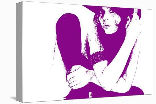 Vera Purple-NaxArt-Stretched Canvas
