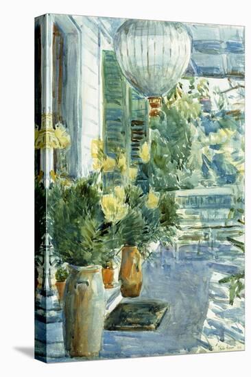 Veranda of the Old House, 1912-Childe Hassam-Premier Image Canvas