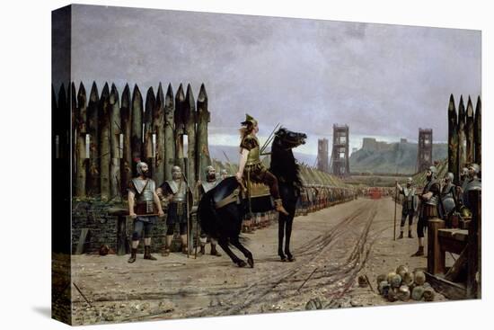 Vercingetorix (72-46 BC) Before Caesar, 52 BC, 1886-Henri-Paul Motte-Premier Image Canvas