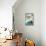 Vermont - Float Plane and Fisherman-Lantern Press-Stretched Canvas displayed on a wall