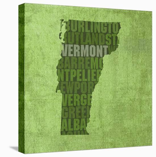 Vermont State Words-David Bowman-Premier Image Canvas