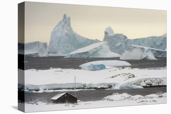 Vernadsky Research Base, the Ukrainian Antarctic station at Marina Point on Galindez Island in the -Sergio Pitamitz-Premier Image Canvas