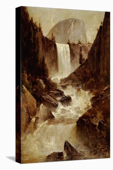 Vernal Falls, Yosemite, 1889-Thomas Hill-Premier Image Canvas