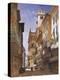 Verona: Corso Sant Anastasia and the Palazzo Maffei, 1855-William Callow-Premier Image Canvas