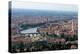 Verona, Italy, with Adige River. 20th c. Veneto, Italy.-null-Stretched Canvas