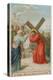 Veronica Wipes the Face of Jesus. the Sixth Station of the Cross-null-Premier Image Canvas