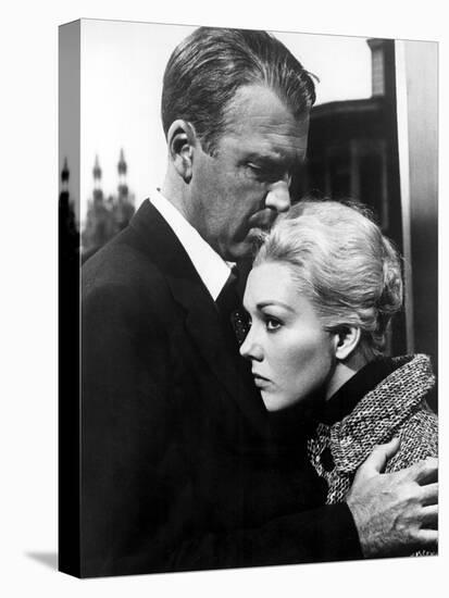 Vertigo, James Stewart, Kim Novak, 1958-null-Stretched Canvas