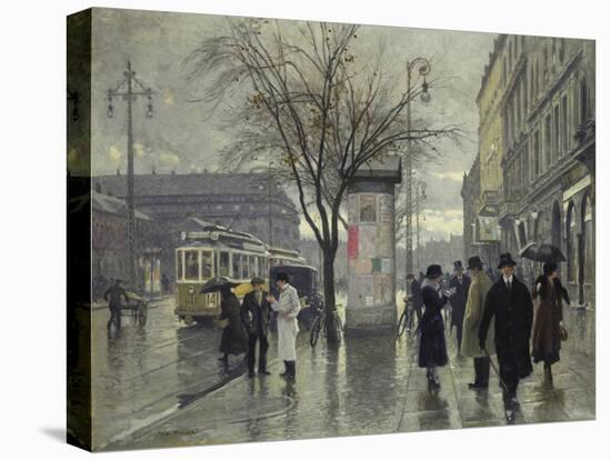 Vesterbrogade, Copenhagen-Paul Fischer-Premier Image Canvas