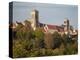 Vezelay Abbey, UNESCO World Heritage Site, from Southwest, Vezelay, Burgundy, France, Europe-Nick Servian-Premier Image Canvas