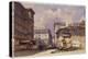 Via Dell'independenza with the Palazzo Comunale, Bologna, 1892 (W/C on Paper)-William Callow-Premier Image Canvas