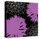 VIBRANT PURPLE FLORAL-Yashna-Stretched Canvas