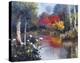 Vibrant Reflections-Kent Wallis-Stretched Canvas