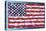 Vibrant Stars and Stripes-Carolee Vitaletti-Stretched Canvas