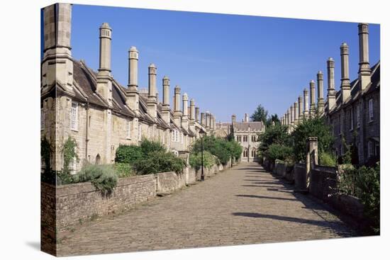 Vicar's Close, Wells, Somerset, England, United Kingdom-Julia Bayne-Premier Image Canvas