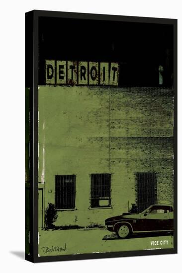 Vice City-Detroit-Pascal Normand-Stretched Canvas