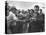 Vice President Richard M. Nixon with His Wife Greeting People-Hank Walker-Premier Image Canvas