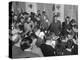 Vice President Richard Nixon with Reporters on Nov-null-Stretched Canvas