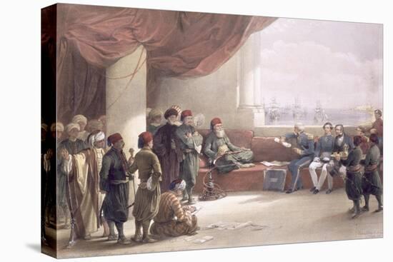 Viceroy of Egypt at His Palace at Alexandria, May 12th 1839, from Egypt and Nubia, Vol.3-David Roberts-Premier Image Canvas