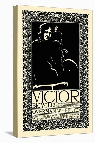 Victor Bicycles, Overman Wheel Co.-Will Bradley-Stretched Canvas