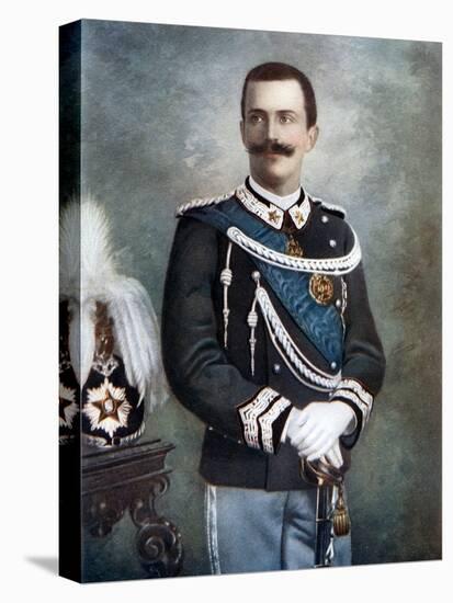 Victor Emmanuel III, King of Italy, Late 19th-Early 20th Century-Giacomo Brogi-Premier Image Canvas