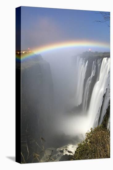 Victoria Falls at Night, Zimbabwe/Zambia-Paul Joynson Hicks-Premier Image Canvas