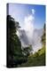 Victoria Falls water and drops in the air. Zambezi National Park. Zimbabwe.-Tom Norring-Premier Image Canvas