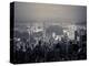 Victoria Harbour and Skyline from the Peak, Hong Kong, China-Jon Arnold-Premier Image Canvas