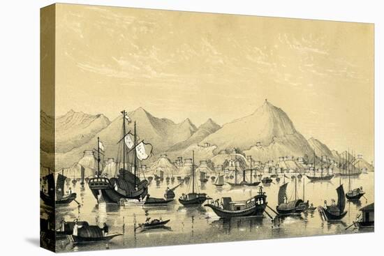 Victoria Town, Hong Kong Island, 1847-B Clayton-Premier Image Canvas
