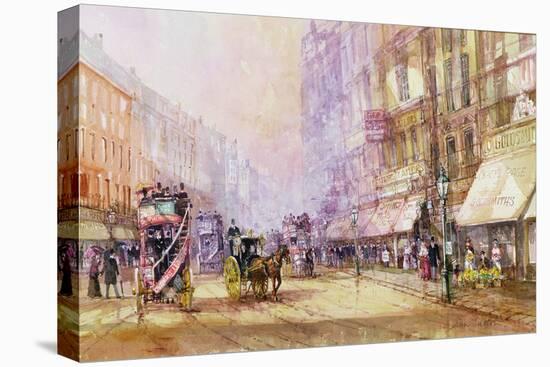 Victorian Afternoon, Regent Street, C.1885-John Sutton-Premier Image Canvas