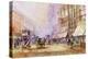 Victorian Afternoon, Regent Street, C.1885-John Sutton-Premier Image Canvas