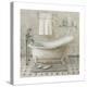 Victorian Bath III Neutral-Danhui Nai-Stretched Canvas