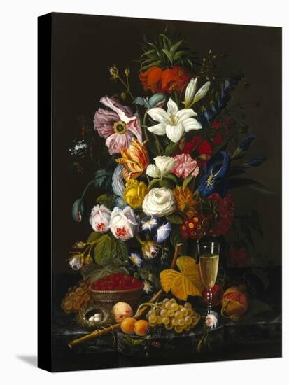 Victorian Bouquet, C. 1850-Severin Roesen-Premier Image Canvas