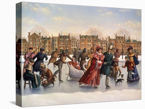 Victorian Skaters-Dan Craig-Premier Image Canvas